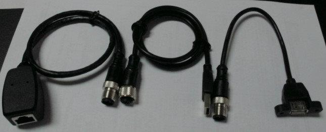 M12轉RJ45連接器-供應M12轉RJ45連接器,M12轉RJ45適配器/接插件/水晶頭-一步電子網
