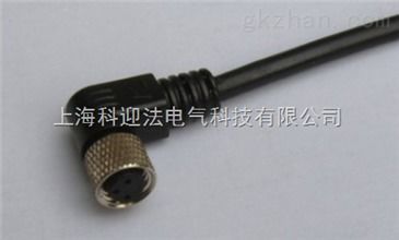 m8接插件m8孔式彎頭接插件 3針4針5針價格 智能制造網